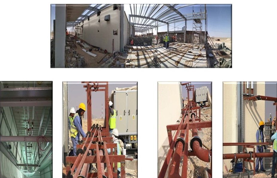 CHILLED WATER PIPING WORKS FOR CHILLED WATER SYSTEM